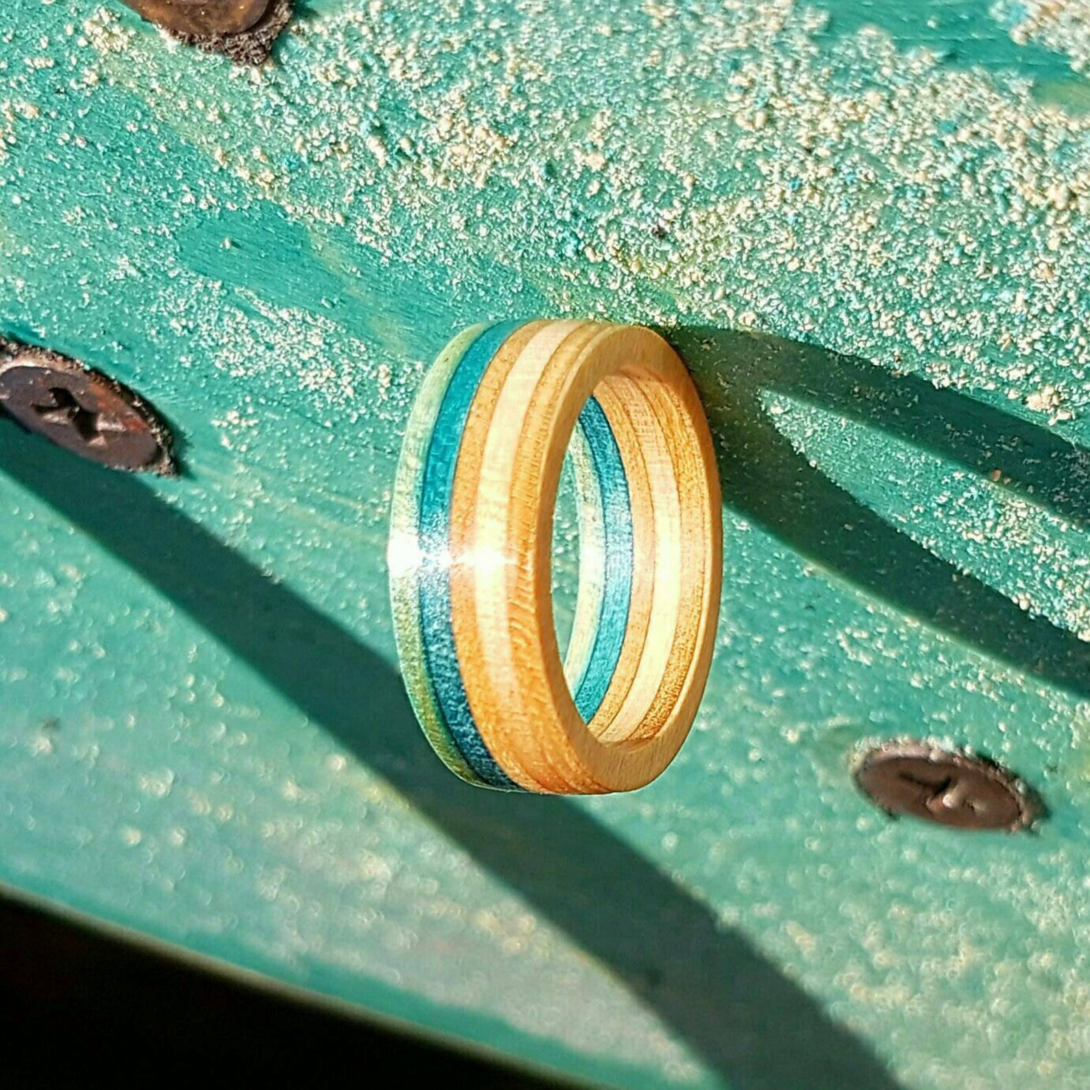 Unique Skateboard ring Limited Etsy