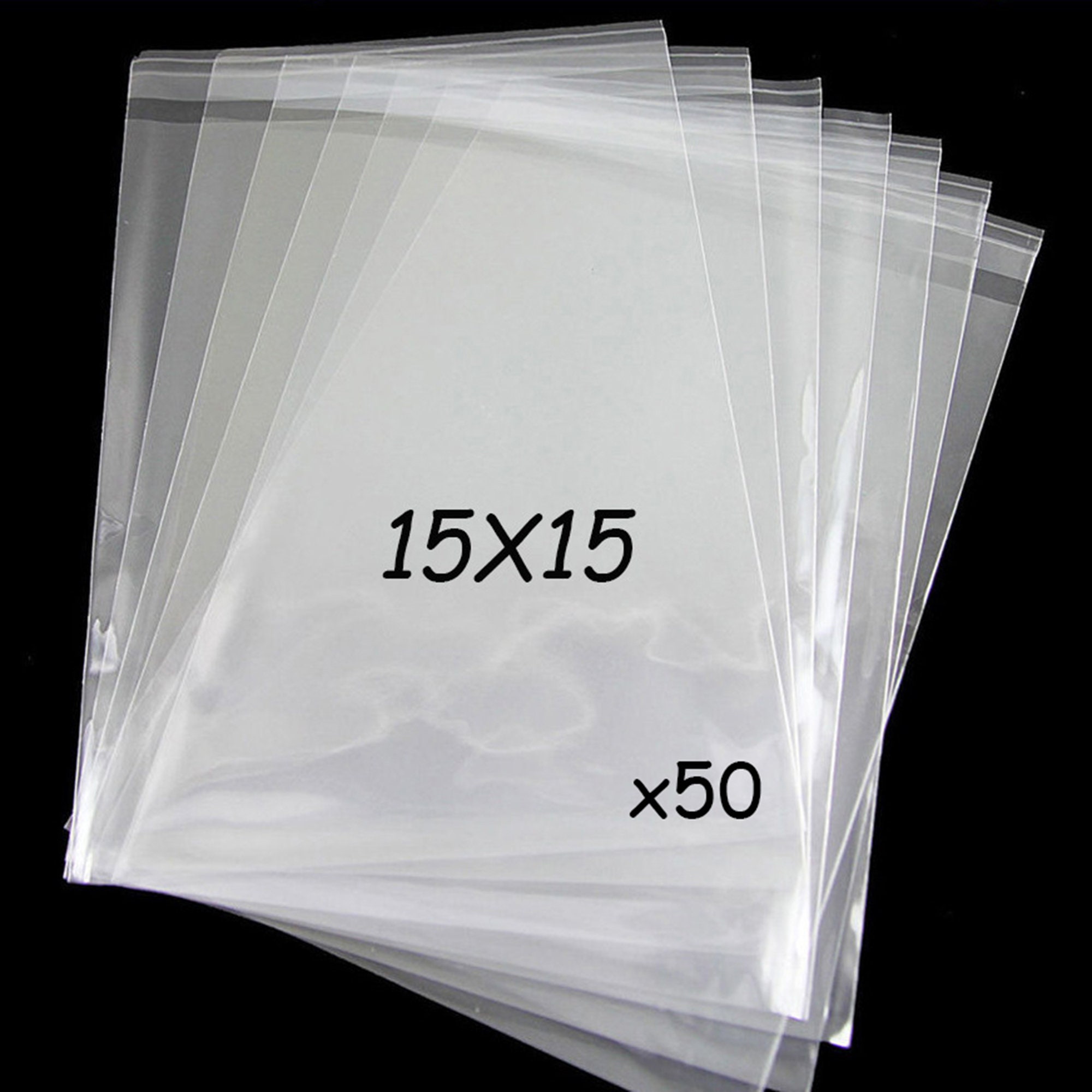 100 Sachets Adhésifs A3 45x32 Cm Doumneou - Transparents Refermables