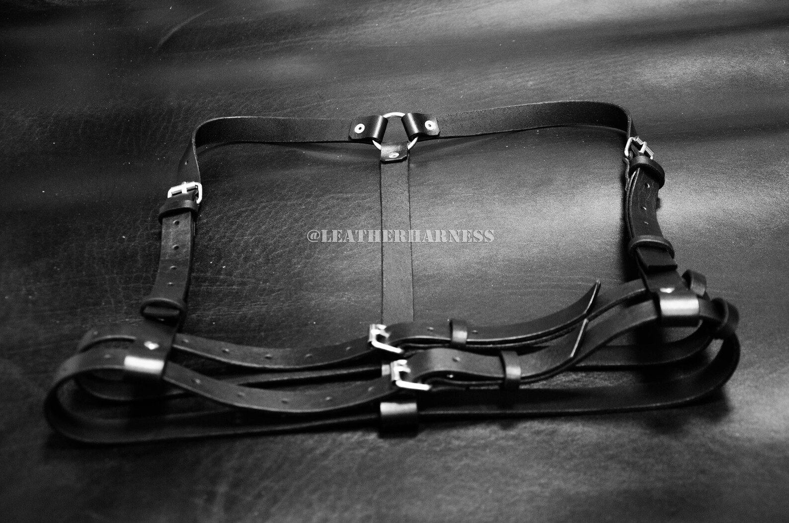 Harness Leather Harness Leather body belt harness women Etsy