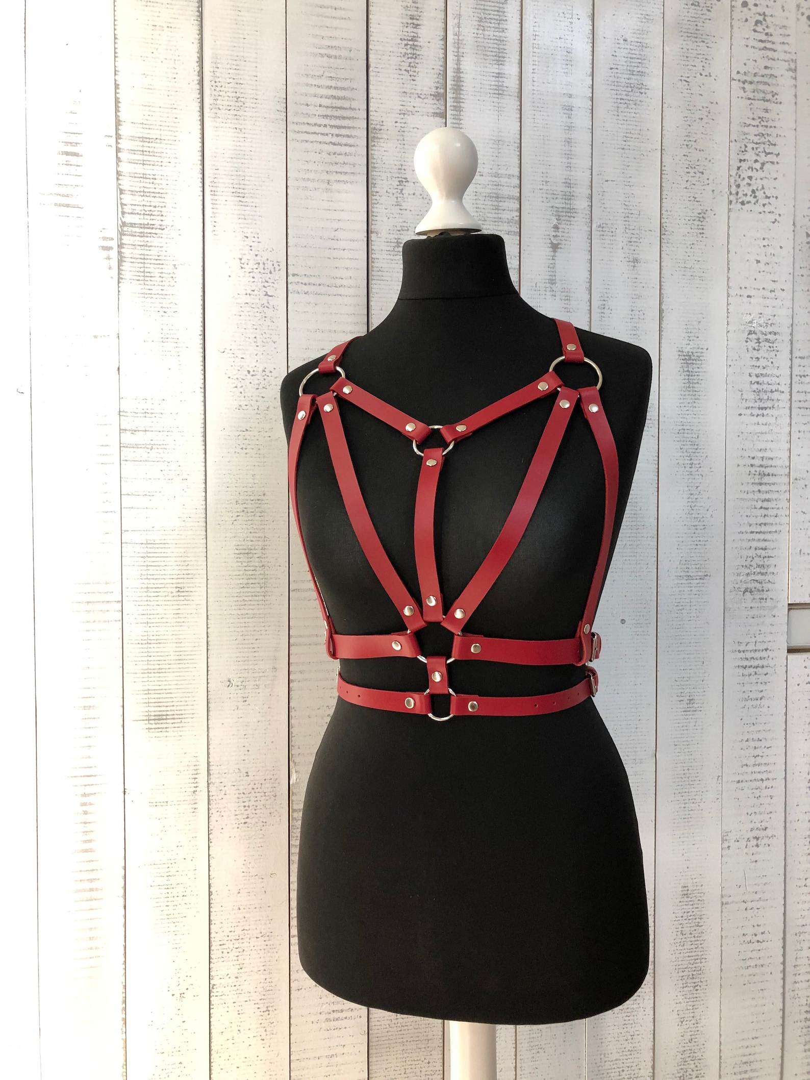 HarnessLeather HarnessLeather body beltharness womenbody Etsy