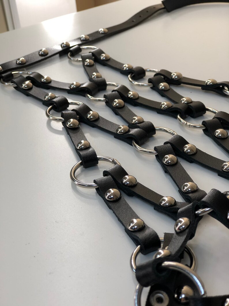 Harness Leather Harness Leather Straps at Body Etsy