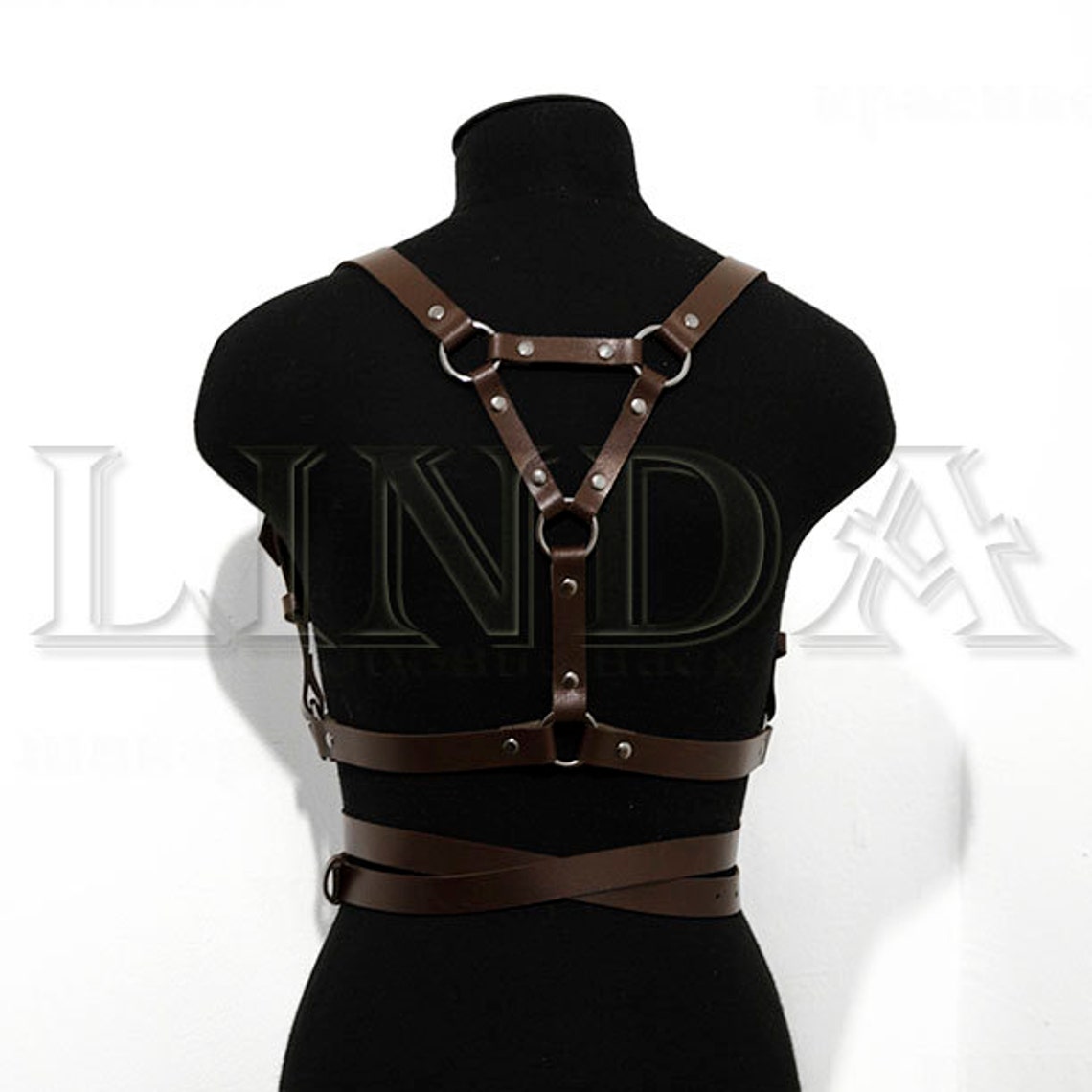 Leather harness for women leather harness leather straps Etsy