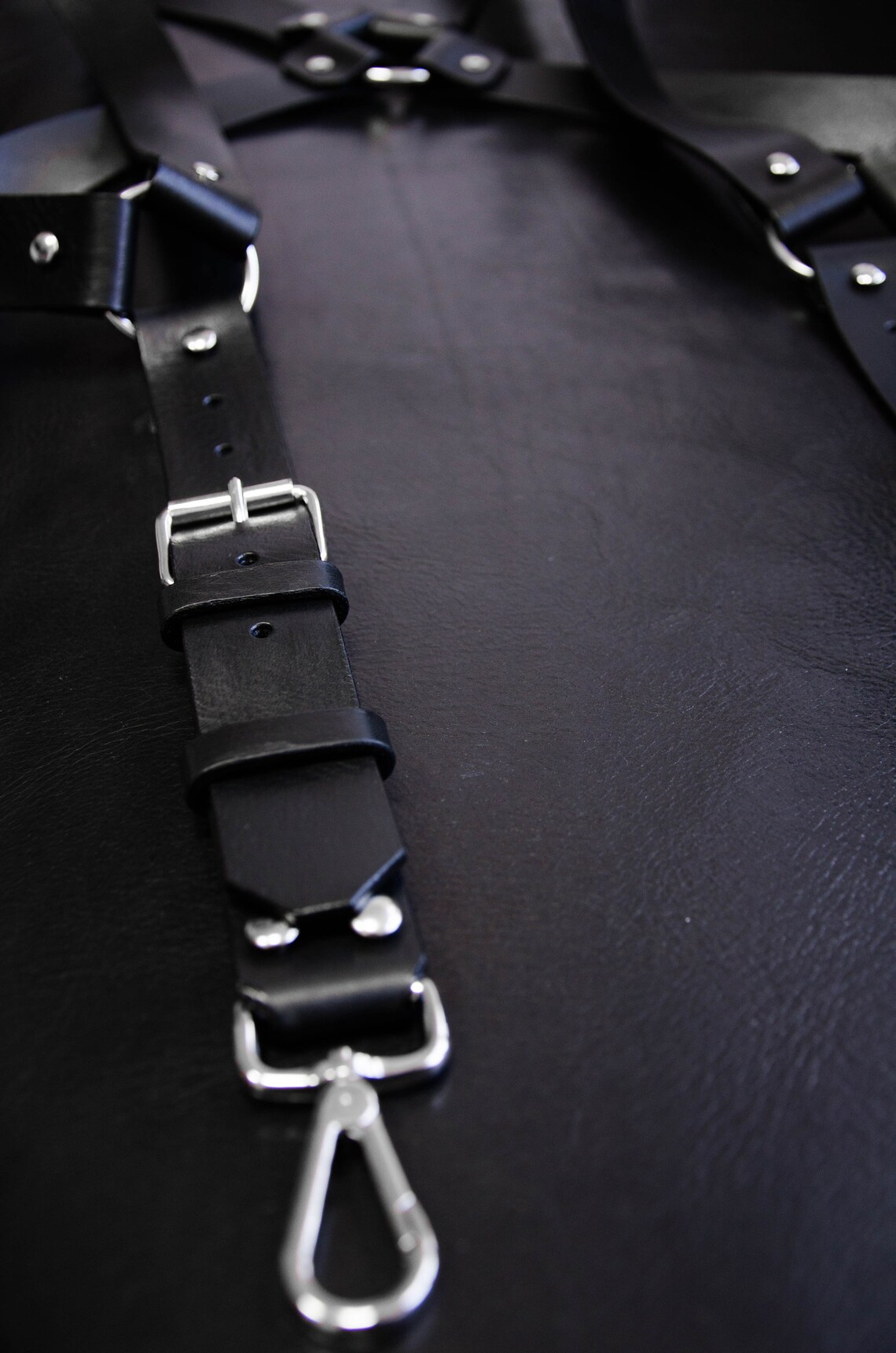 Harness leather for men mens leather harness leather Etsy