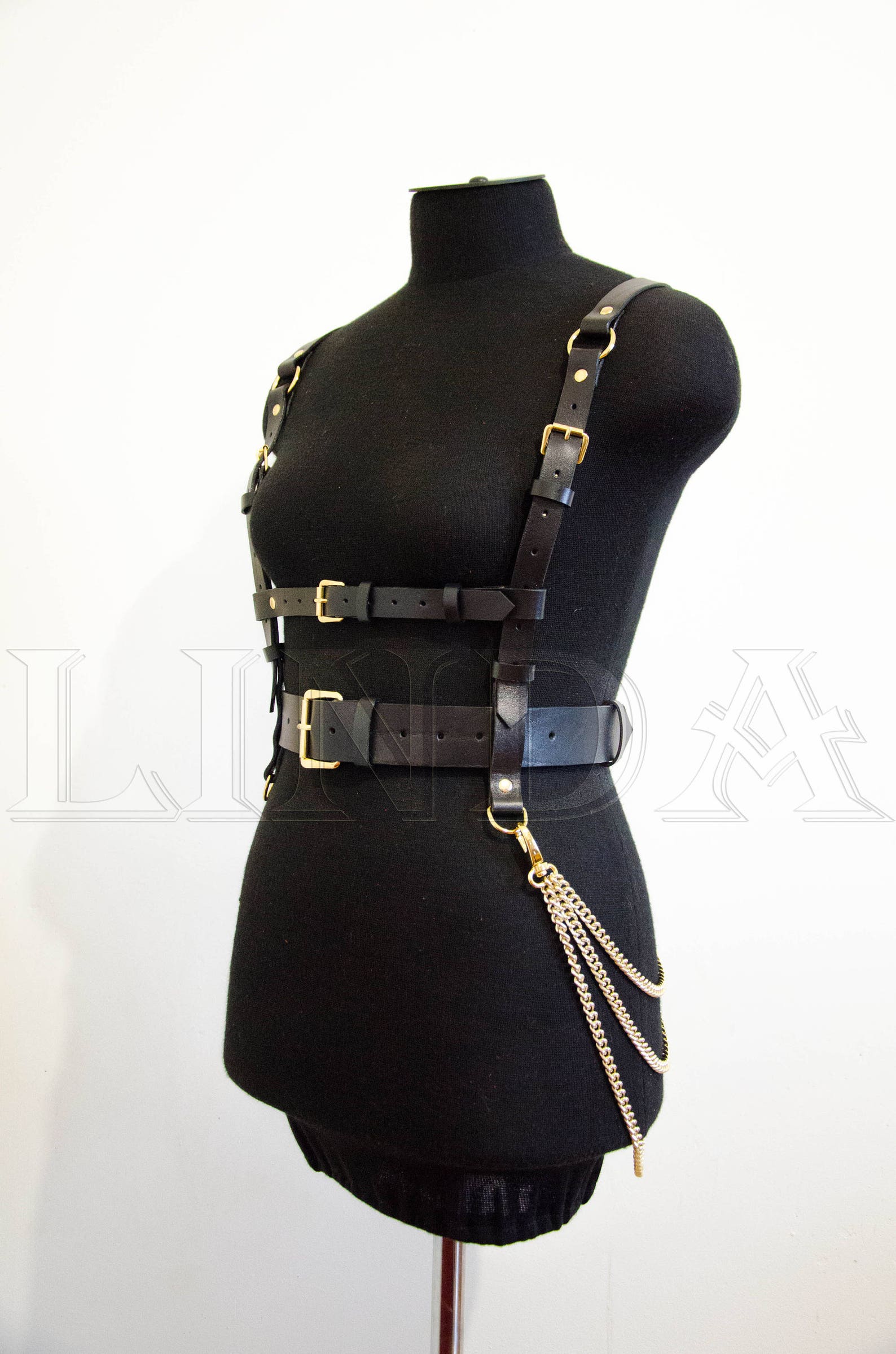 Women's harness leather Women Leather Harness Leather Etsy