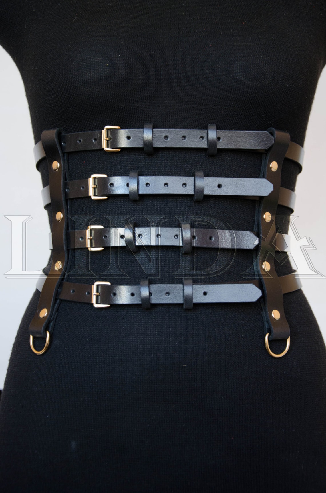 womens black corset belt