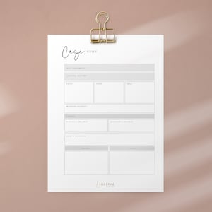 Law School | Case Brief Template - INSTANT DOWNLOAD