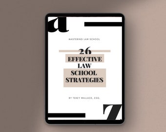 Law School Success Strategies | Law School Help | Law School Planner | Law School Strategies | Law Student Gift