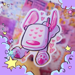 Lovecore Idog Vinyl Sticker - Etsy