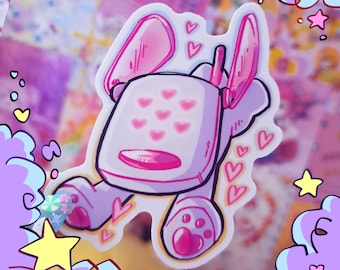 lovecore iDog 3 Inch Vinyl Sticker