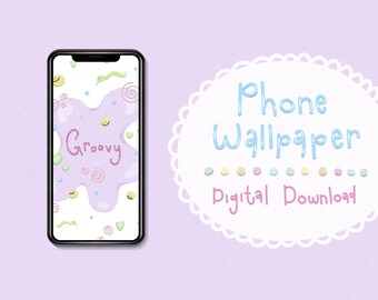 Groovy, Phone Wallpaper Digital Download | Tablet Wallpaper