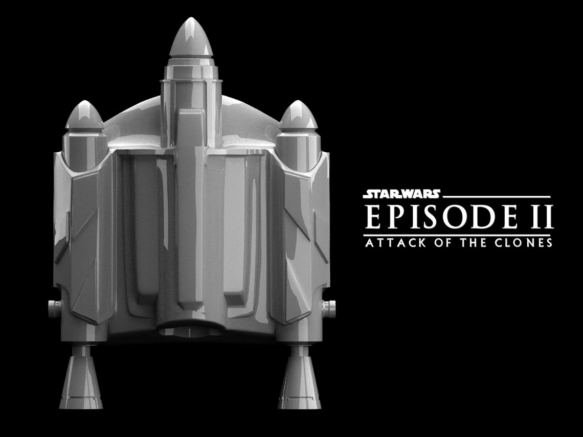 JANGO FETT JETPACK Armor 3D Model 3D Print Star Wars | Etsy