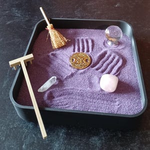 Mini Jardim Zen de Bruxas