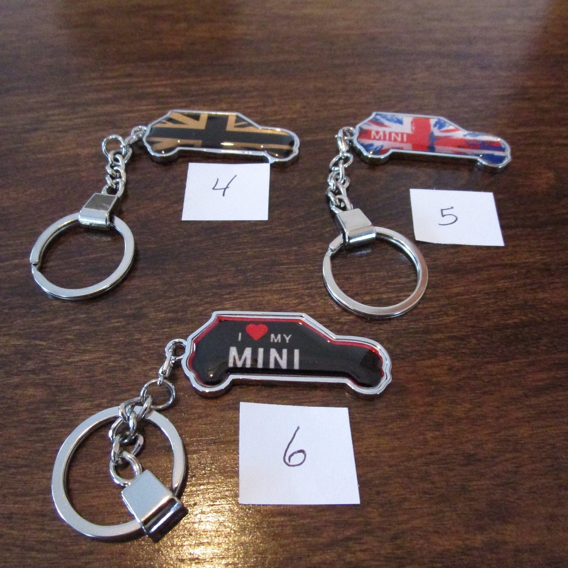 MINI COOPER key chain Etsy