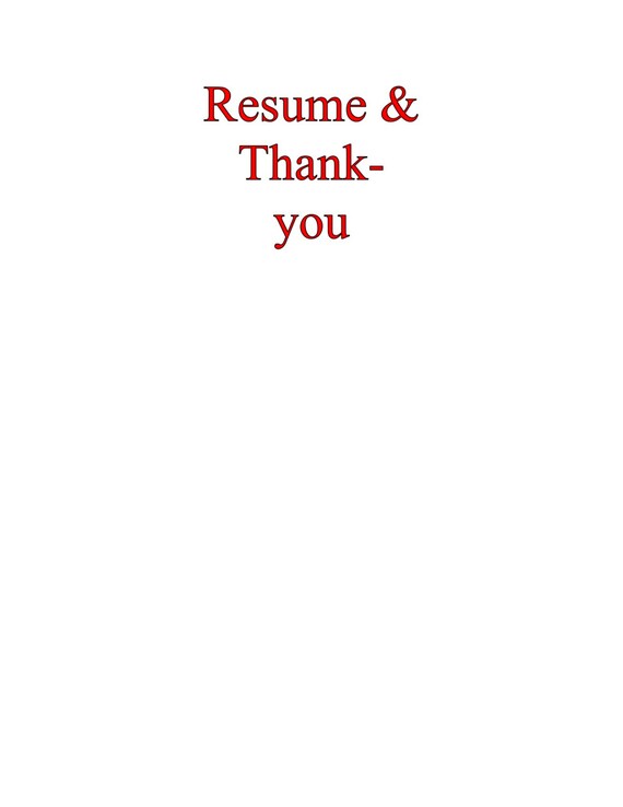 curriculum vitae y carta de agradecimiento profesional y asequible carta profesional