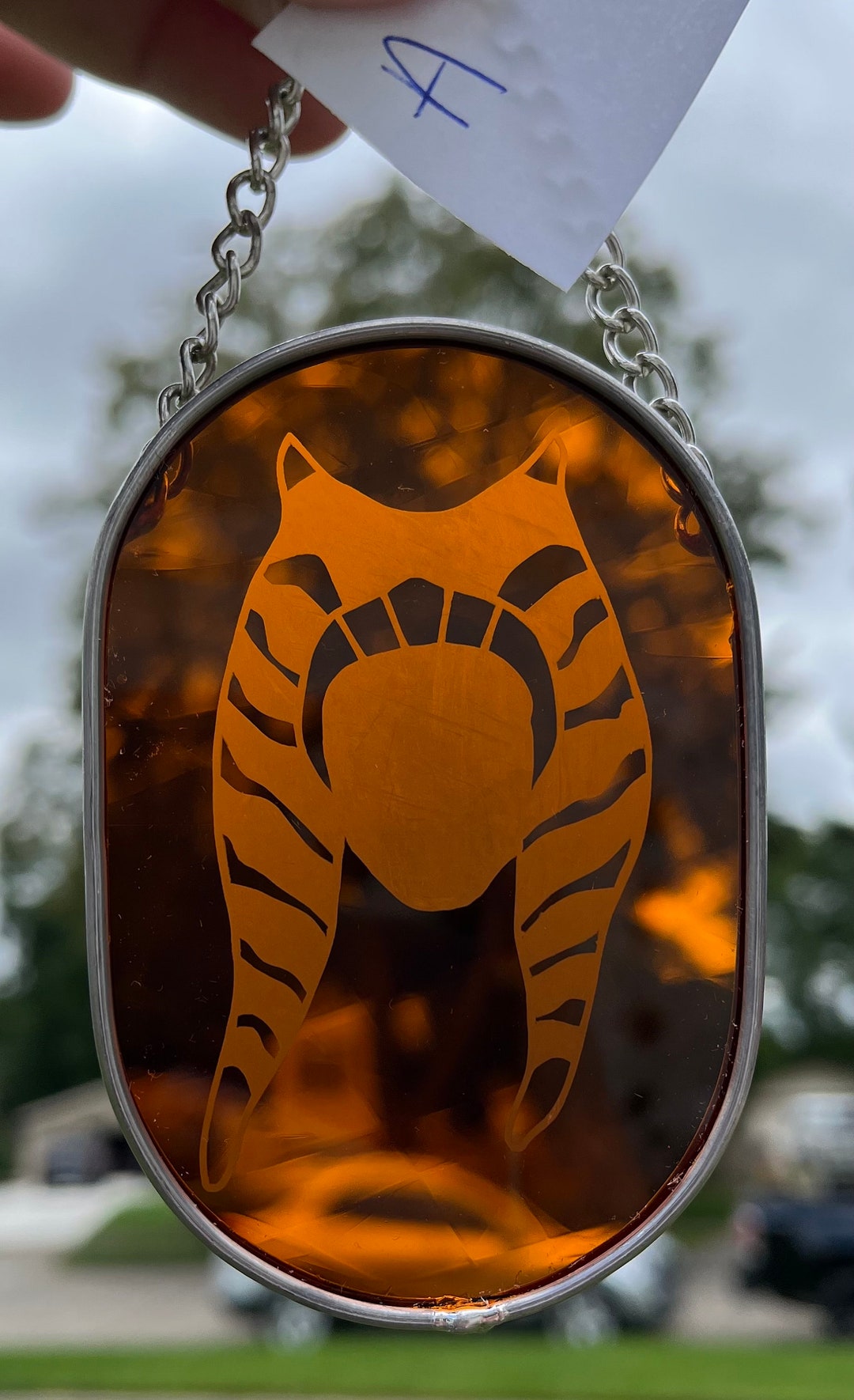 Ahsoka Tano Christmas Ornament / Mini Sun Catcher Star Wars Etsy