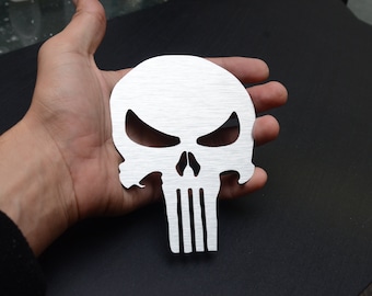 Punisher Label, Punisher Custom, Punisher Skull Emblem, Punisher Logo, Punisher Icon