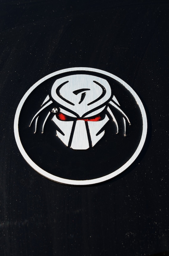 Predator Custom Emblem, Predator Logo, Predator Auto Decor, Round 135mm -  Etsy UK