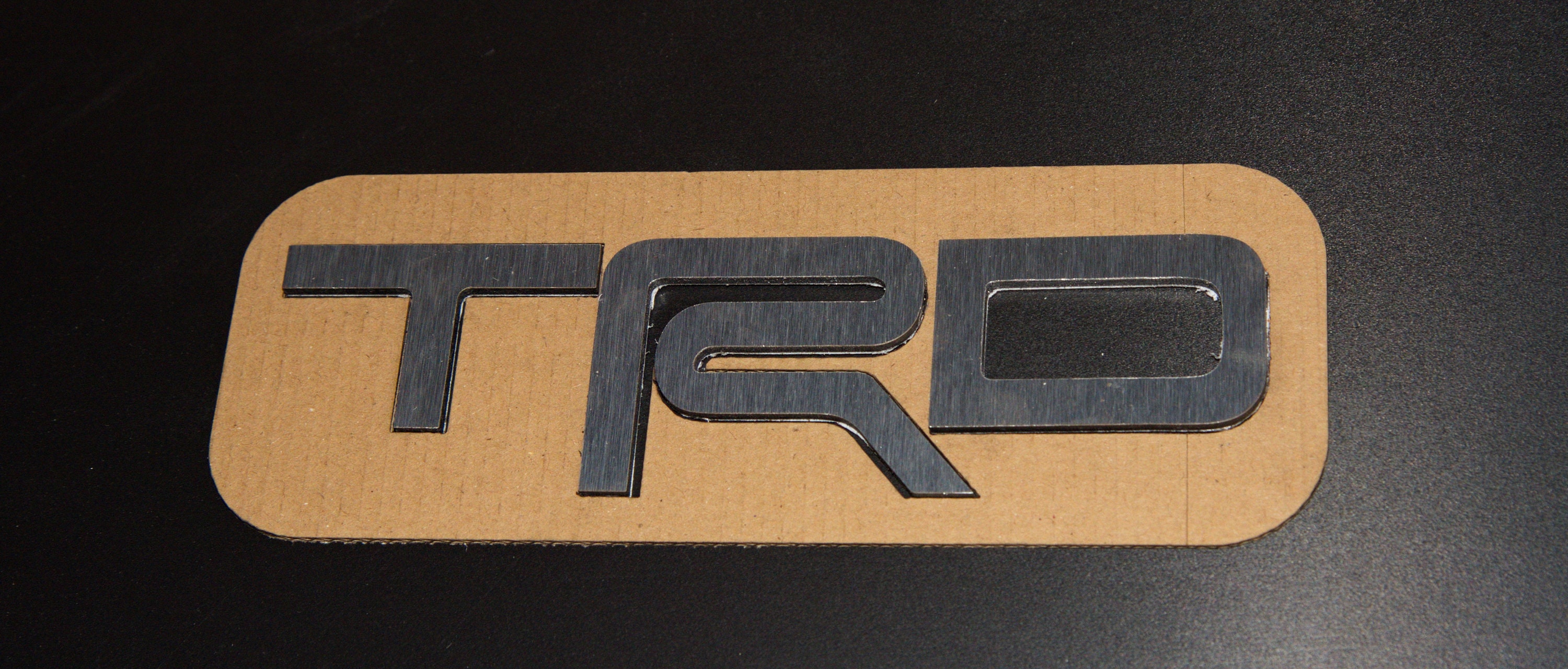 TRD Custom Emblem, TRD Logo, TRD Toyota Auto Decor, Three Letters Trd ...