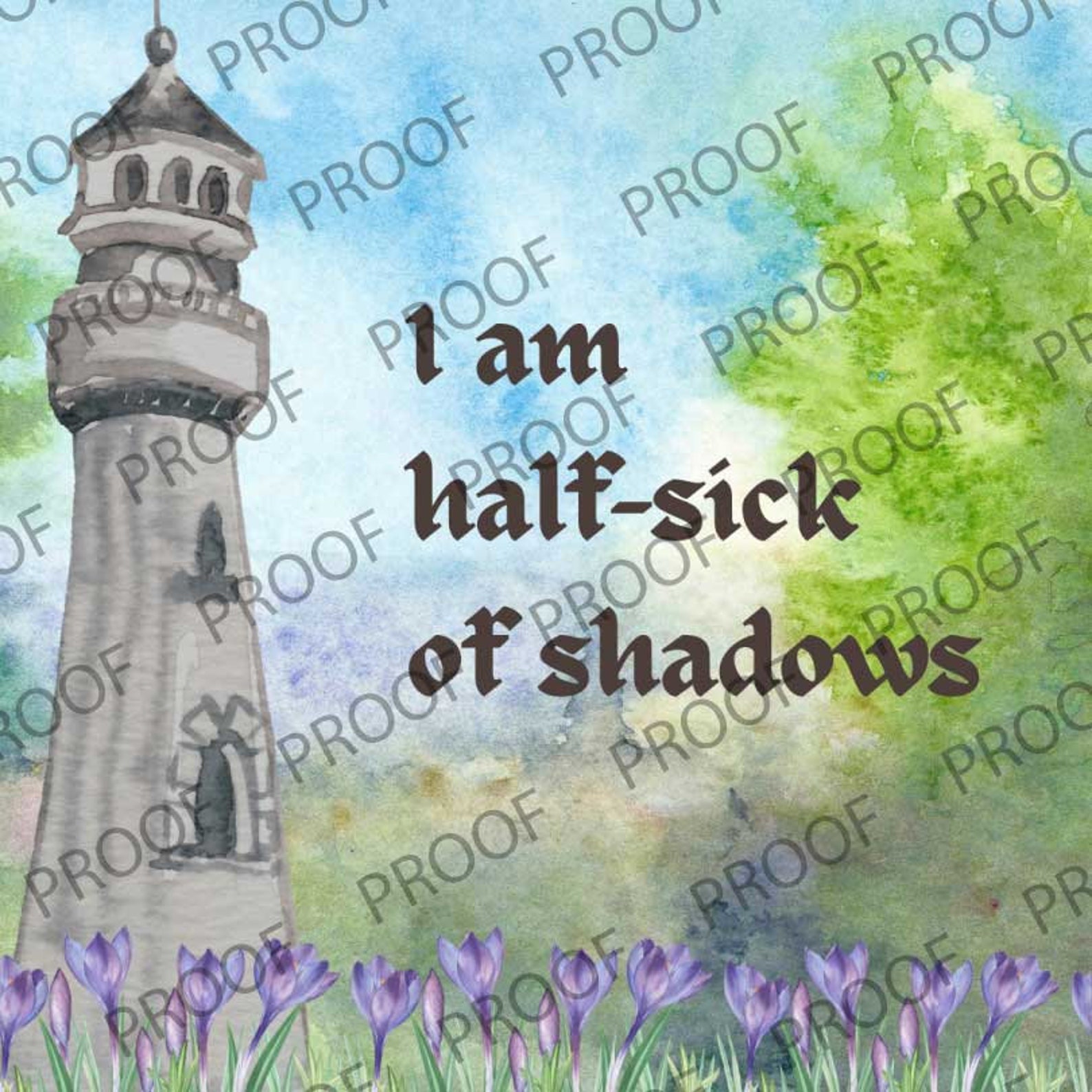 i am half sick of shadows i am half sick of shadows