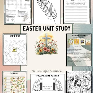 Easter Holy Week Unit Study