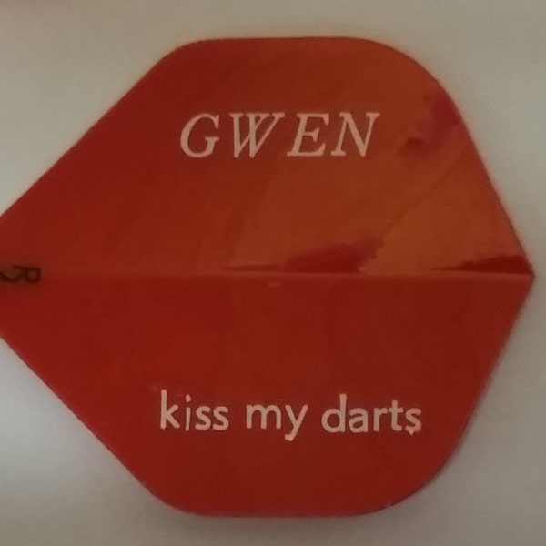 Custom Dart Flights Etsy