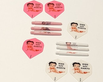 Betty Boop Dart 1 set Flights & Stems