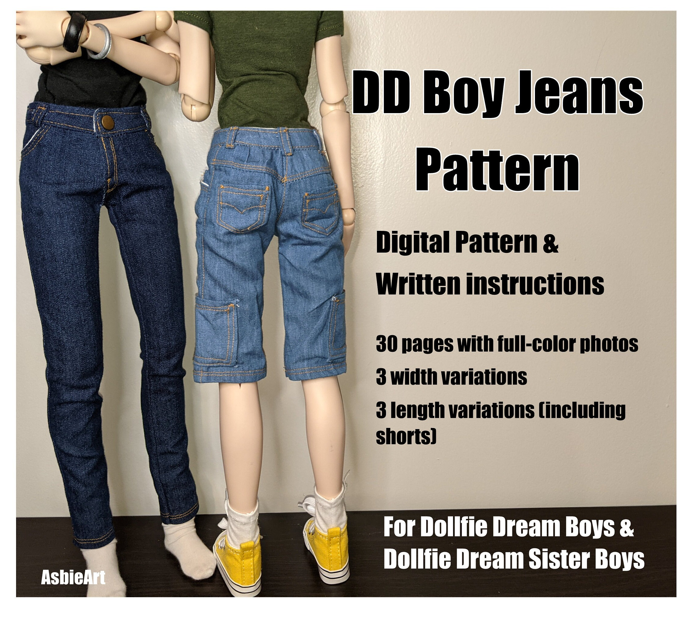 Details about   7 Colors Summer Pants For 1/3 AOD SD17 DZ70 Boy Male Doll Dollfie Outfit 