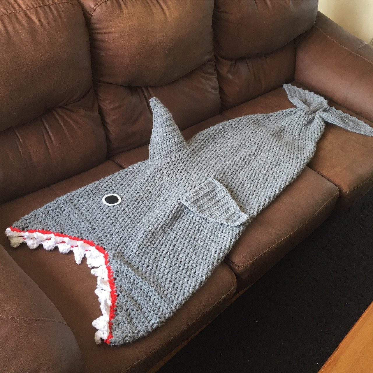 Shark Blanket for Baby Shark Blanket for Toddler Shark Etsy UK