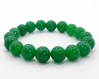 Green Jade Healing Bracelet, Jewelry Gift, Women's Jewelry
