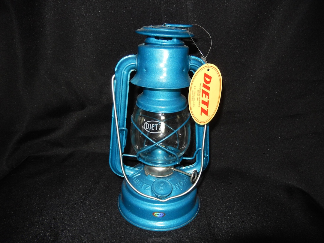 NEW DIETZ No. 78 BLUE Lantern - Original Oil Burning Lantern - Not