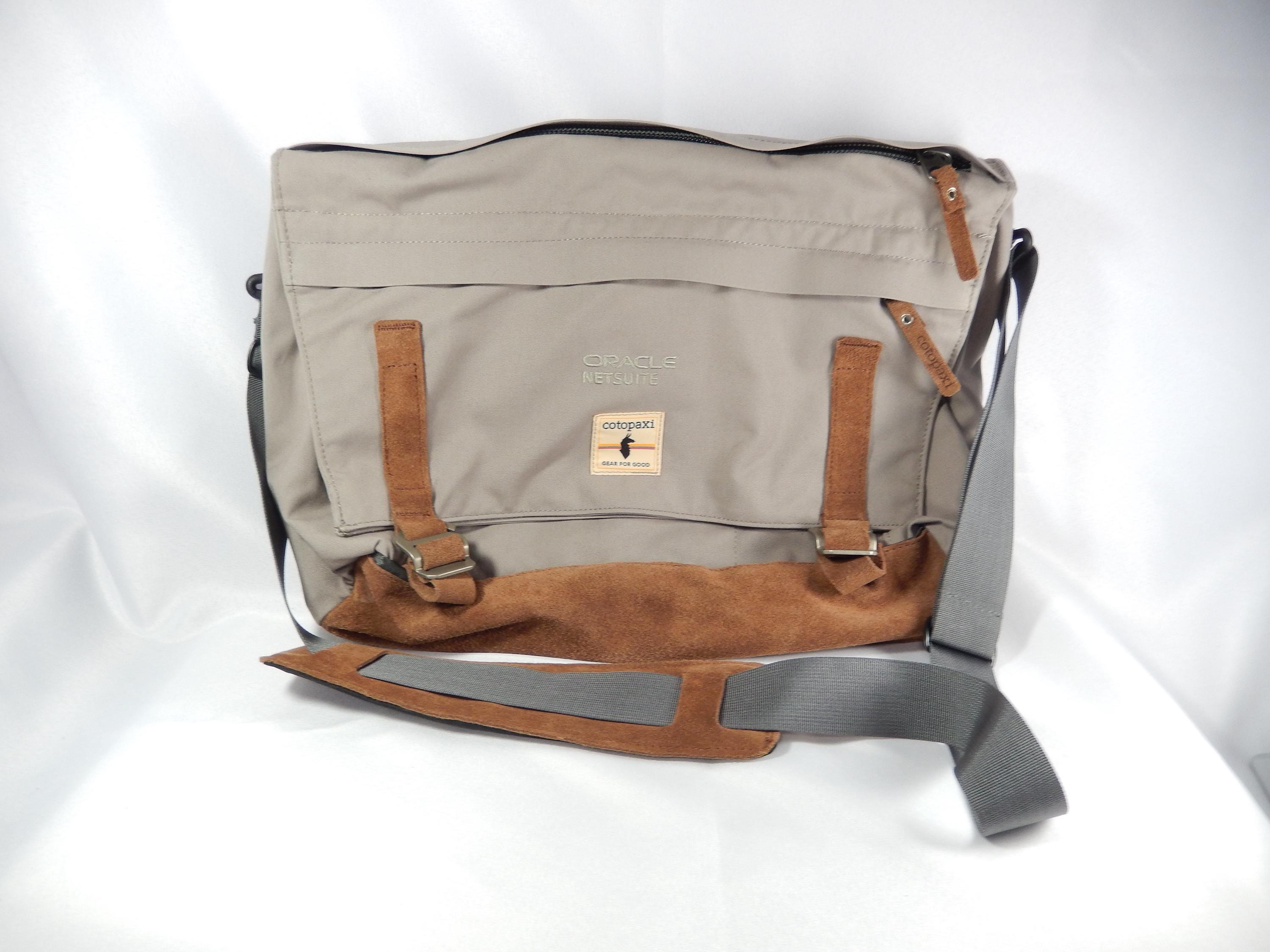 COTOPAXI MESSENGER Bag | Oracle Netsuite Portfolio Tote | Fabric W
