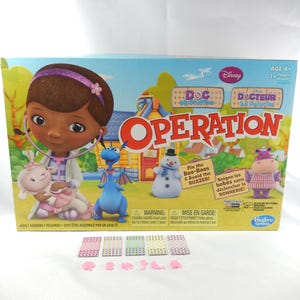 DOC MCSTUFFINS OPERATION Spelreservdelar | Du väljer delar | Hasbro Silly Skill Fixa Boo-Boos & Undvik Buzzer-spelet