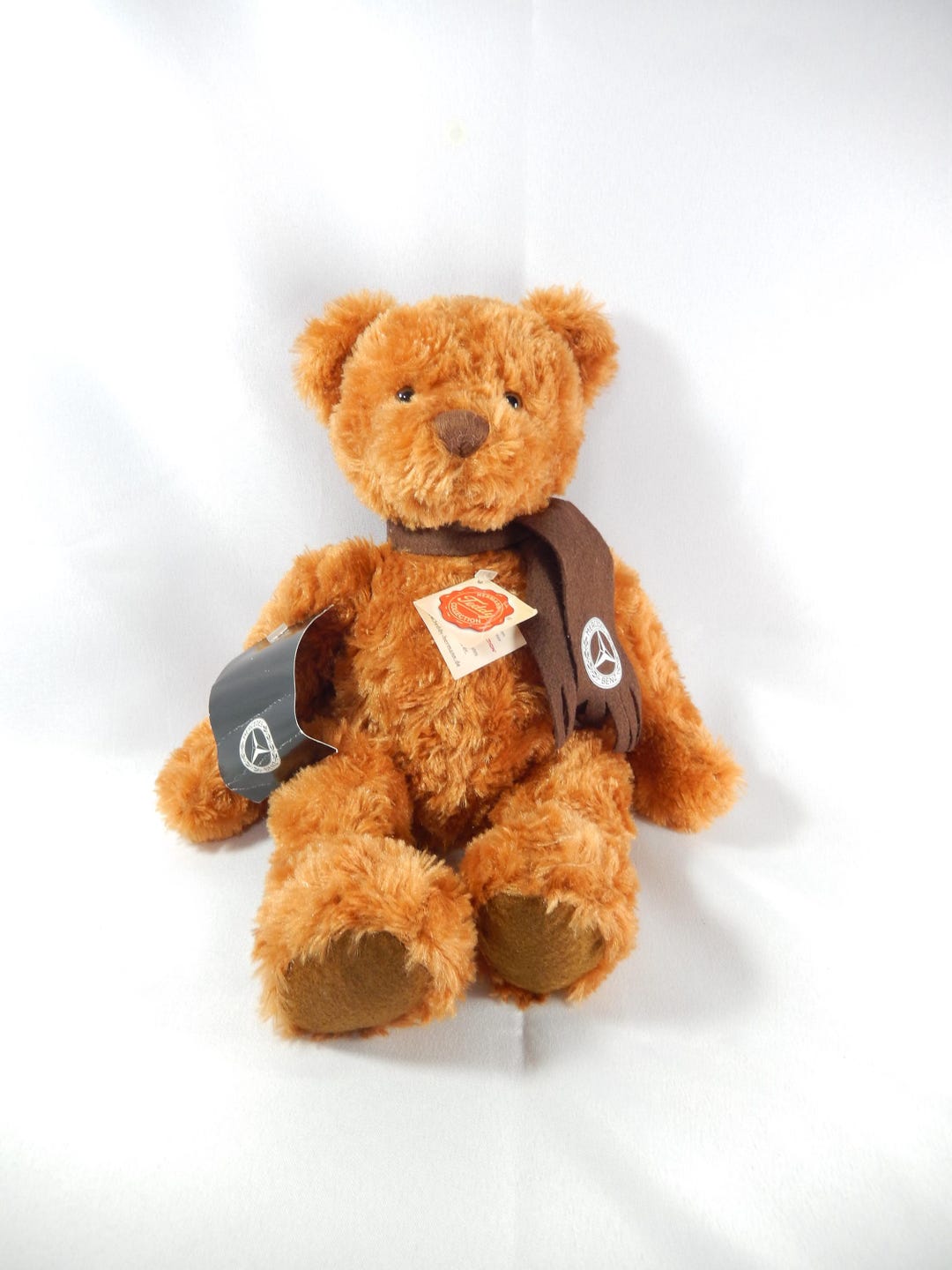 HERMANN Kuschelテディベアー NWT MERCEDES BENZ Teddy Hermann Germany Soft Stuffed Animal Plush