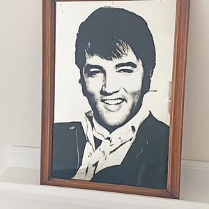 Vintage Elvis Presley Mirror