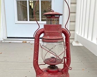 Vintage Dietz Lantern No. 2 D-lite USA Made NY Oil Lantern