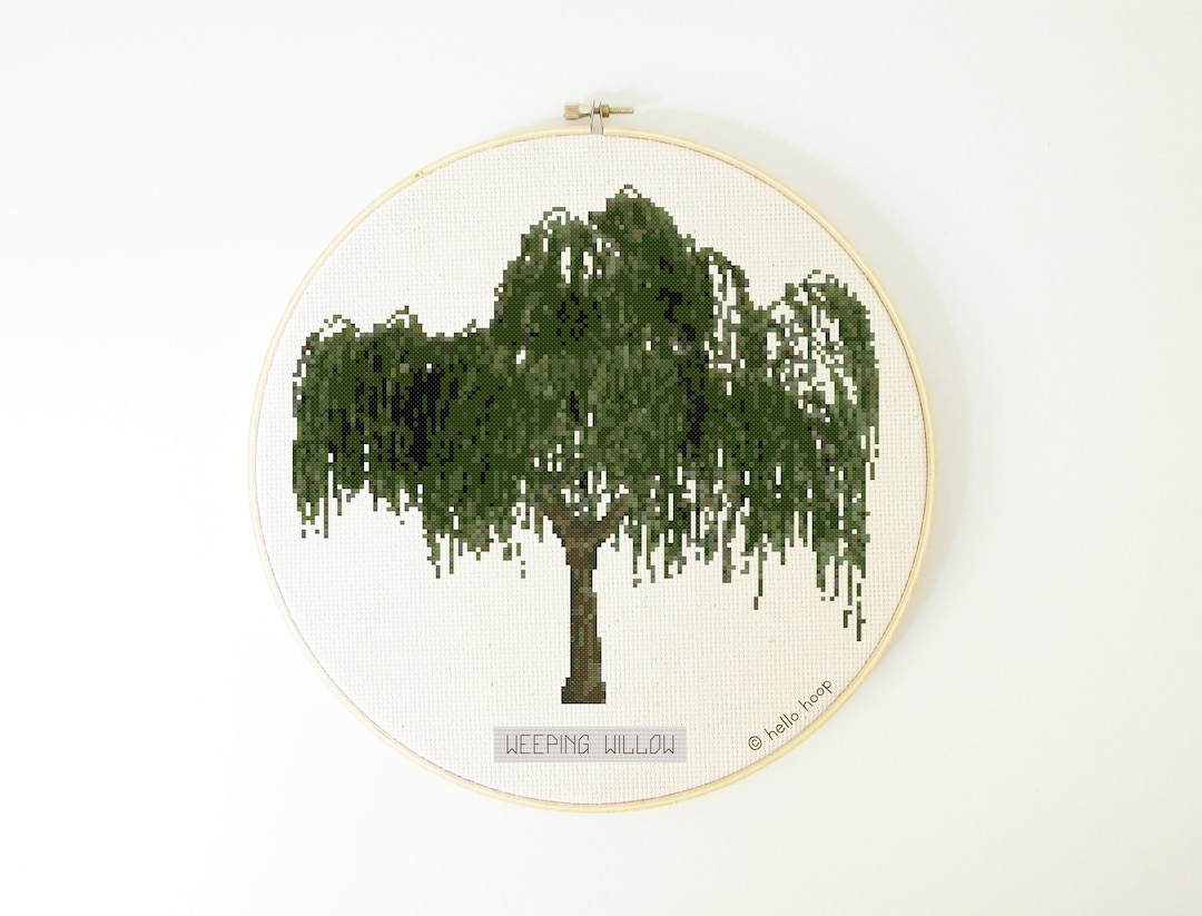 エルテ Erte「Willow Tree」シルクスクリーン 10号大 サイン エルテ