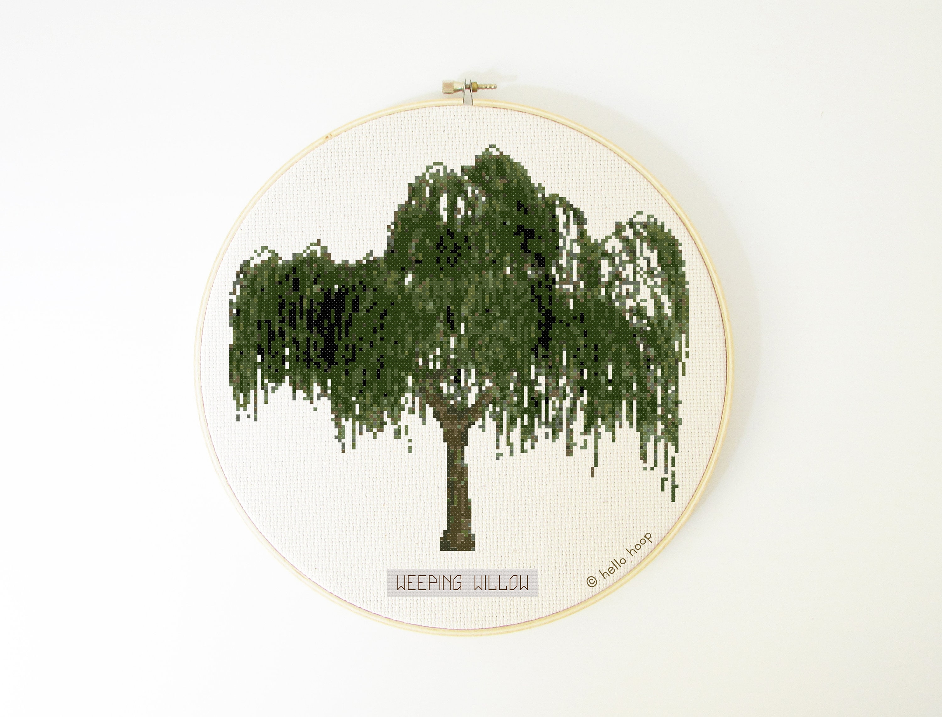 エルテ Erte「Willow Tree」シルクスクリーン 10号大 サイン Weeping エルテ Erte「Willow Tree」シルクスクリーン 10号大