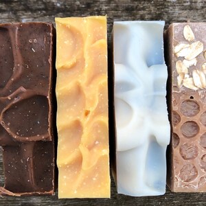 4 Big Bars Soap Gift Set Natural Soap Vegan Soap Hand Made Soap Popular Assortment