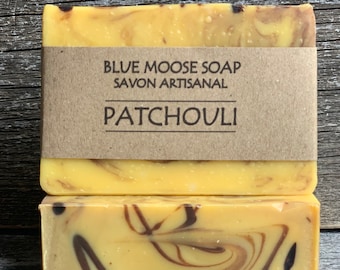 Patchouli Soap / Vegan Soap / Handmade Soap / All Natural Soap