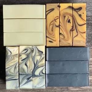 4 Big Bars Soap Gift Set Natural Soap Vegan Soap Hand Made Soap image 1