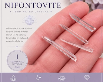 Terminated Nifontovite Crystal Blade, Rare Mineral Specimen
