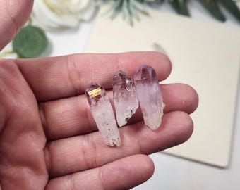 Small Light Purple Amethyst Point from Las Vigas Veracruz Mexico • Natural Veracruz Amethyst Crystal