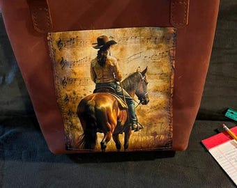 Beautiful Cowgirl Tote