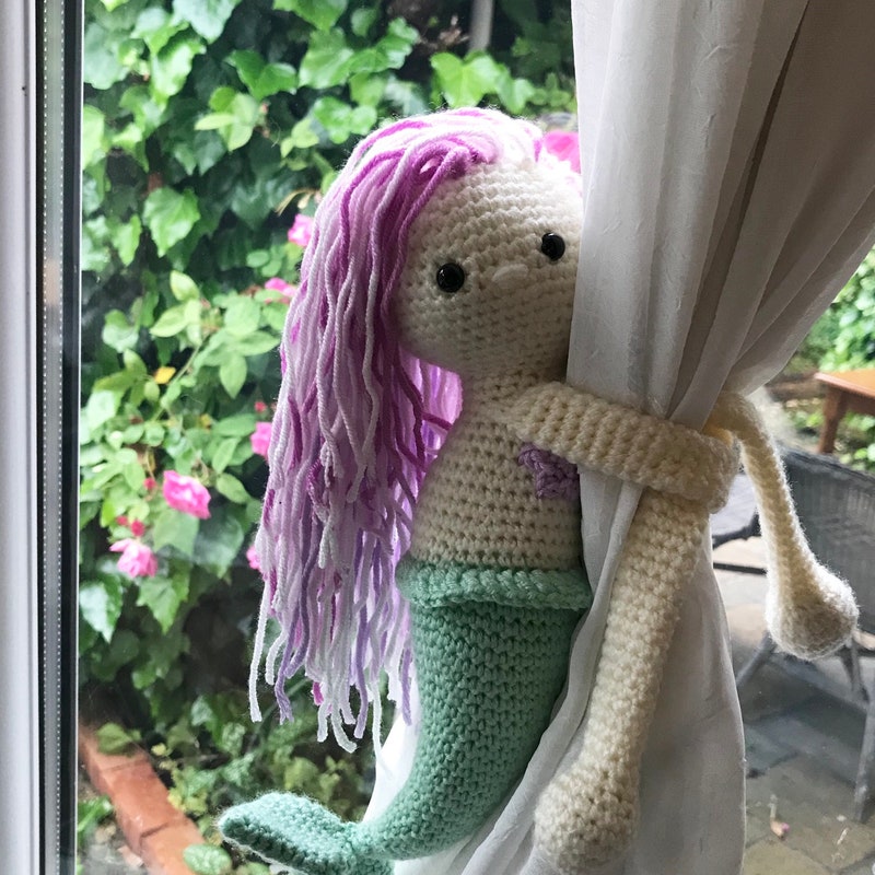 Mermaid 2 Handmade Stained Glass - Enchanting Ocean-Inspired Window Decor With Vivid Colors And Intricate Details