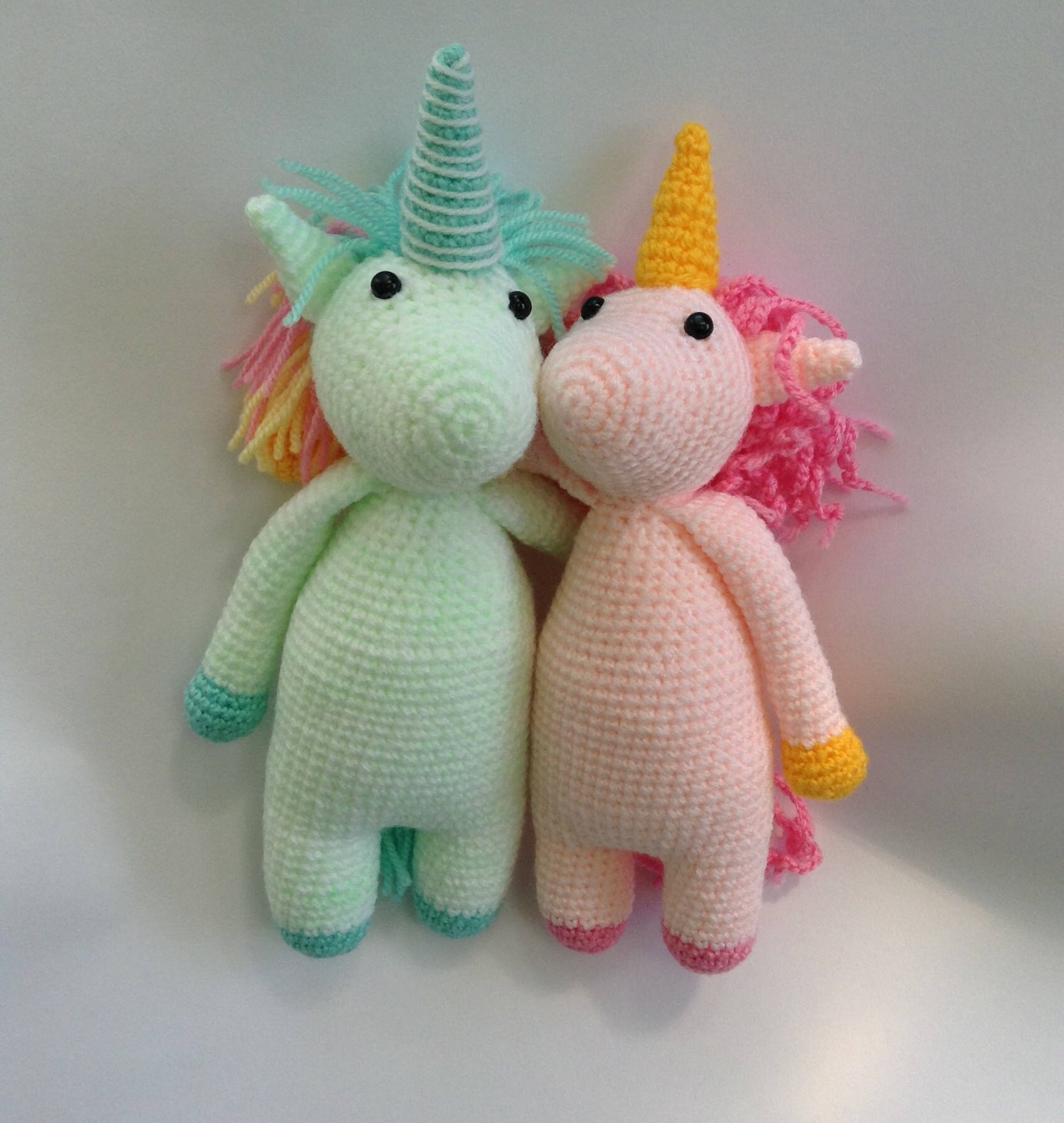 Einhorn Plüsch Einhorn Einhorn häkeln Amigurumi Einhorn | Etsy