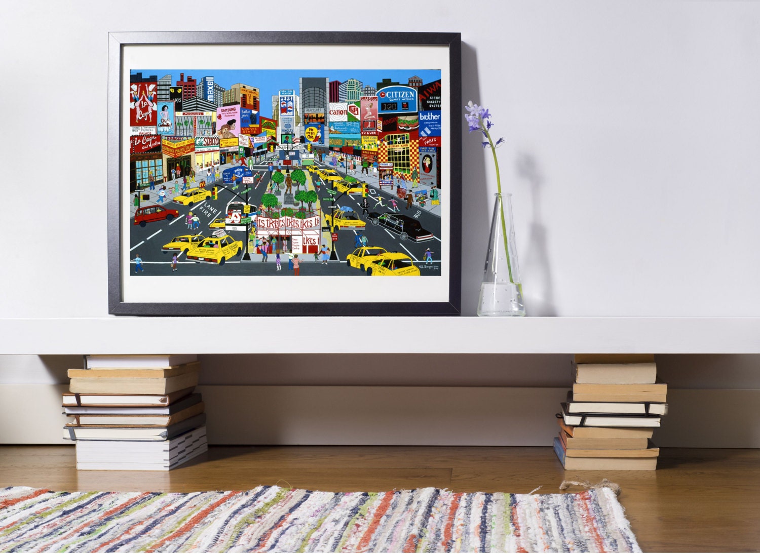 New York Art - Times Square Art - Home Decor - New York Gift - NYC