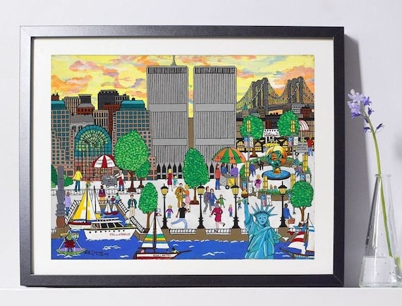 New York Art - World Trade Center Art - Twin Towers Art - Home
