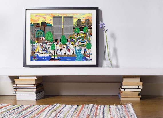 New York Art - World Trade Center Art - Twin Towers Art - Home
