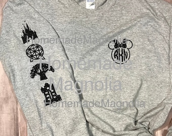 Maglietta Disney Parks, Maglietta Disney, Four Parks, Magliette Disney, Maglietta Disney World, Magliette Disney, Maglietta Magic Kingdom, Maglietta Epcot, Studios