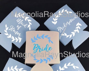 Bridal Party Cooler, Bridesmaid Proposal Can Cooler, Bridesmaid Gift, Bachelorette Party, Bachelorette Party Favors, Bridal Party Gift Cozie